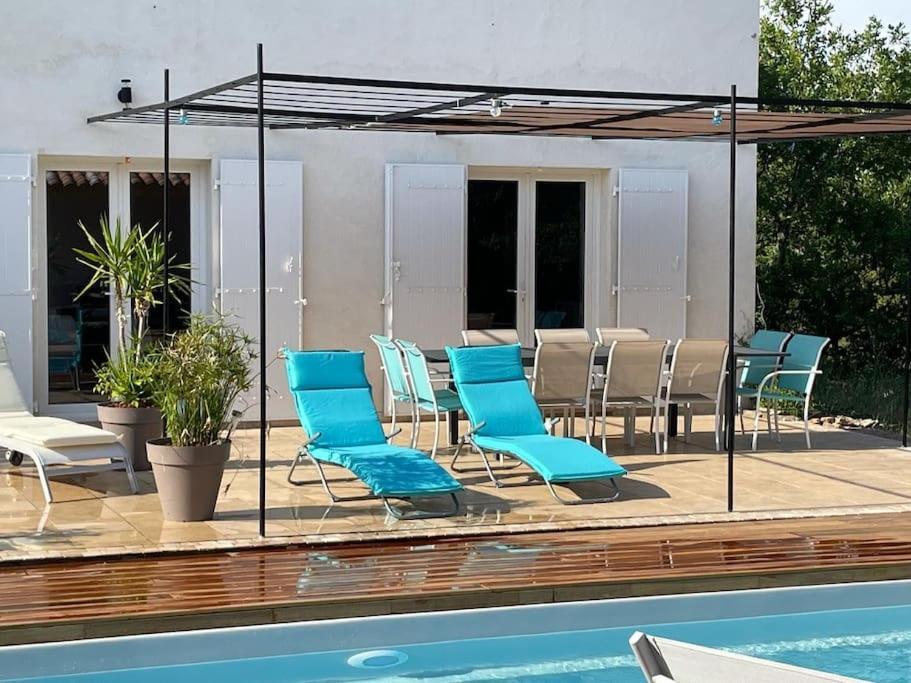 Villa Piscine - Gorges Du Verdon, Lac De Sainte-Croix Регюс Экстерьер фото