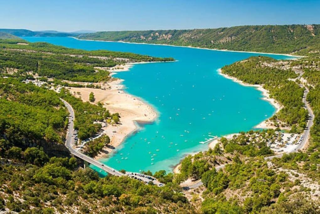 Villa Piscine - Gorges Du Verdon, Lac De Sainte-Croix Регюс Экстерьер фото
